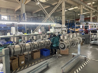 Q&T Wireless GPRS Magnetic Water Meter designed for urban water supply systems.